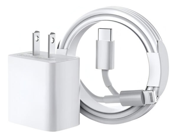 696728-MLV105897903086_022026 Cargador Original iPhone Cable Y Adaptador Tipo C Lightning - Imagen 1