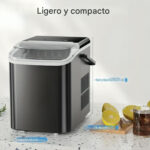 Máquina Hielo Fabricador Hielera 110v 125w 1.2 Litros Cómoda - Imagen 3