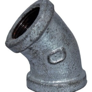Conexión Codo Galvanizado De 1/2 X 45 Grados