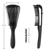 Peine Detangle Brush Cabellos Estética Abundantes Liso Afro - Imagen 2