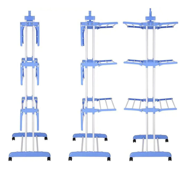 Tendedero Ropa Plegable Fácil De Guardar Exterior E Interior - Imagen 6