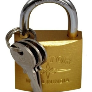 Candado De Laton  40 Mm Castor 3 Llaves