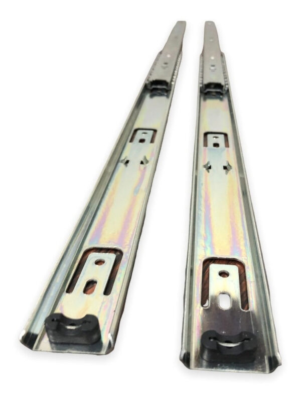 Correderas Telescópicas Con Freno De 50cms 45kg X Par - Imagen 2