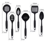 Juego De Cucharones Individual Cocina Removedores Plásticos - Imagen 3