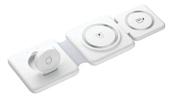 Cargador Múltiple iPhone Apple Watch AirPods 3 En 1 - Imagen 5