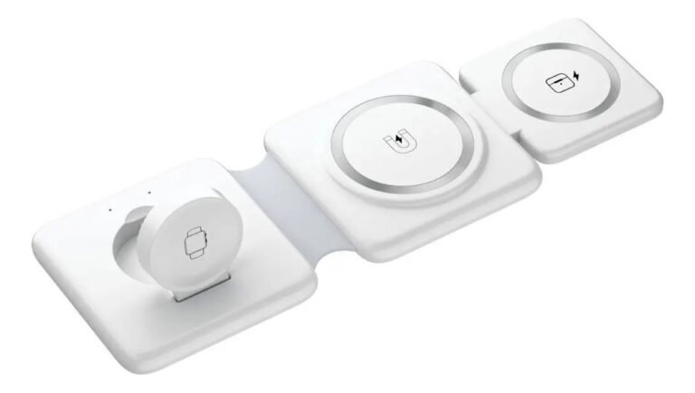 Cargador Múltiple iPhone Apple Watch AirPods 3 En 1 - Imagen 5