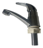 Llave Grifo Para Lavamano Baño Individual Cromada Tipo A - Imagen 3