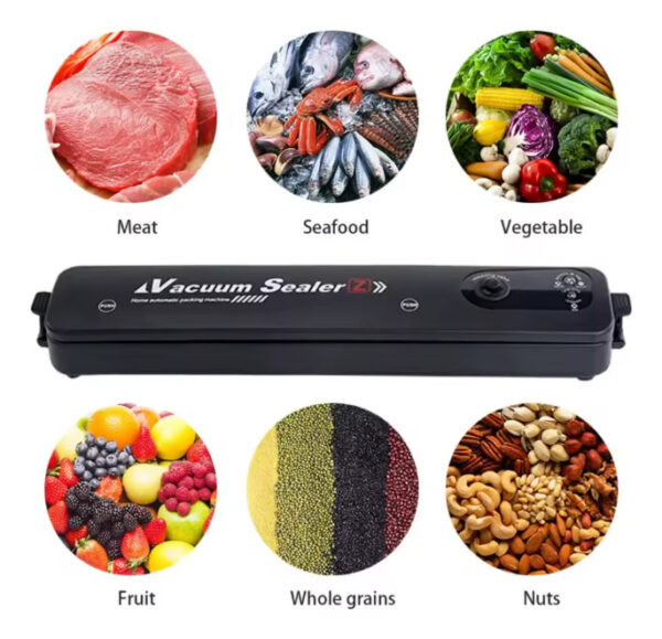 Máquina Selladora Al Vacío De Alimentos Vacuum Sealer - Imagen 3