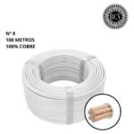 Cable N° 8 Thw Awg Pvc 100% Cobre 600v 75°c 100mts