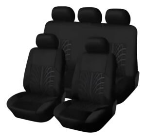 Forro De Asiento Universal Para Vehículo Negro Carro Negro