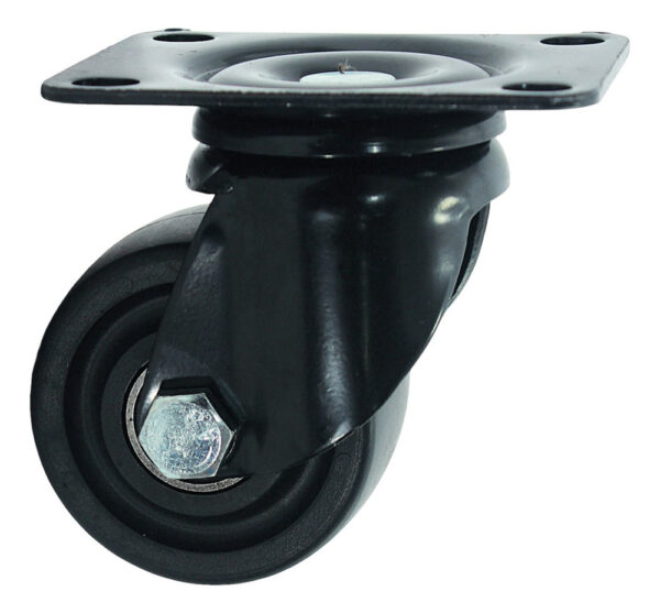 Rueda Giratoria 2pLG Industrial Mueble Base Acero 80kg - Imagen 1