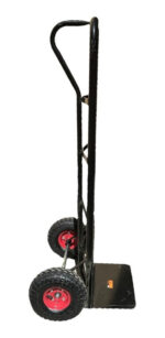 Carretilla Carrucha Ruedas Neumáticas 10pLG Soporte De 250kg - Imagen 2