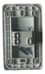 Apagador Interruptor Sencillo Moderno Blanco Botón Reflect. - Imagen 4