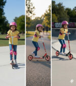 Monopatín Scooter Niño Adolescente Metálica 100kg Ajustable - Imagen 18