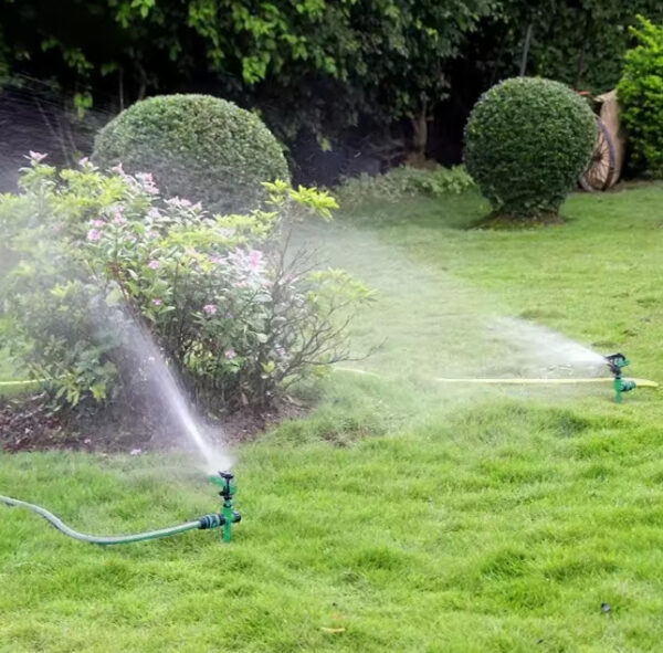 Aspersor Rociador De Riego Jardín Con Estaca - Imagen 3