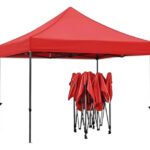 Toldo Plegable Lona Impermeable Carpa 3x3 Metros