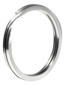 Llavero Llave Argolla Aro Plateado X 50 Unidades - Imagen 2