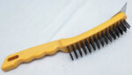 Cepillo De Alambre Mango Plástico Con Espatula 4x15 Hileras - Imagen 2