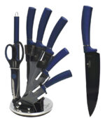 Set Cuchillos Cocina 8 Piezas Base Elegante Acero Inoxidable