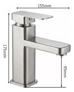 Grifo Griferia Llave Lavamanos Monomando Agua Fría/caliente - Imagen 8