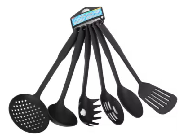 Juego De Cucharones Individual Cocina Removedores Plásticos - Imagen 2