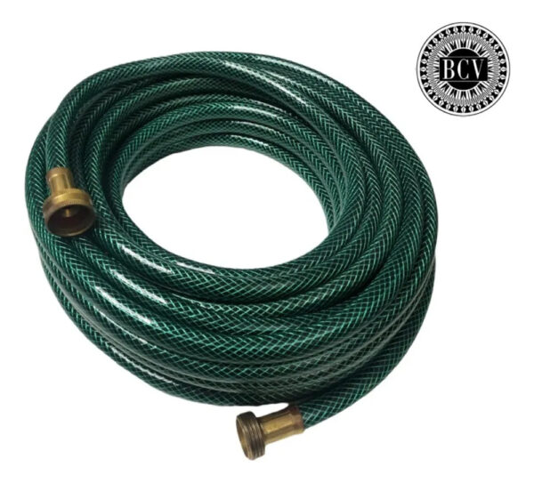 Rollo Manguera Jardín Culebra Resistente Reforzada 1/2 50mts - Imagen 1