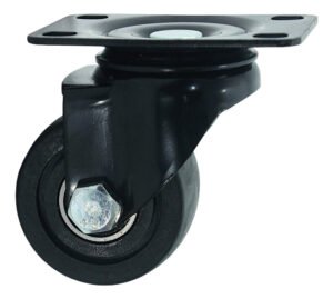 Rueda Giratoria 2.5pLG Industrial Mueble Base Acero 200kg