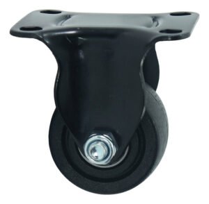 Rueda Fija 2pLG Industrial Mueble Base Acero 80kg