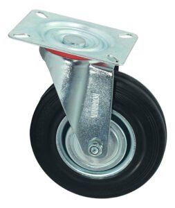 Rueda Continental Industrial Giratoria 5 Pulgadas Con Base