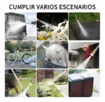 Hidrojet Recargable Inalámbrico Portátil Alta Presión 48v - Imagen 3