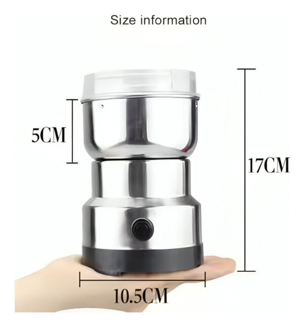 Molino Eléctrico De Café Granos Acero Inoxidable 300w - Imagen 6