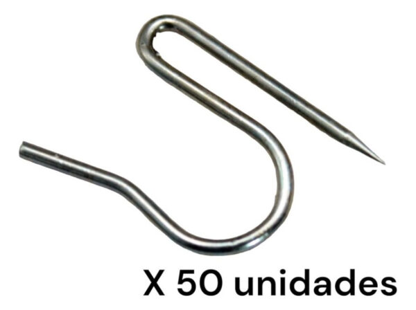 Alfileres  Para Cortina 100 Piezas - Imagen 1