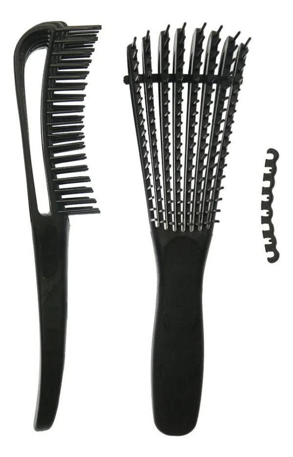 Peine Detangle Brush Cabellos Estética Abundantes Liso Afro - Imagen 1