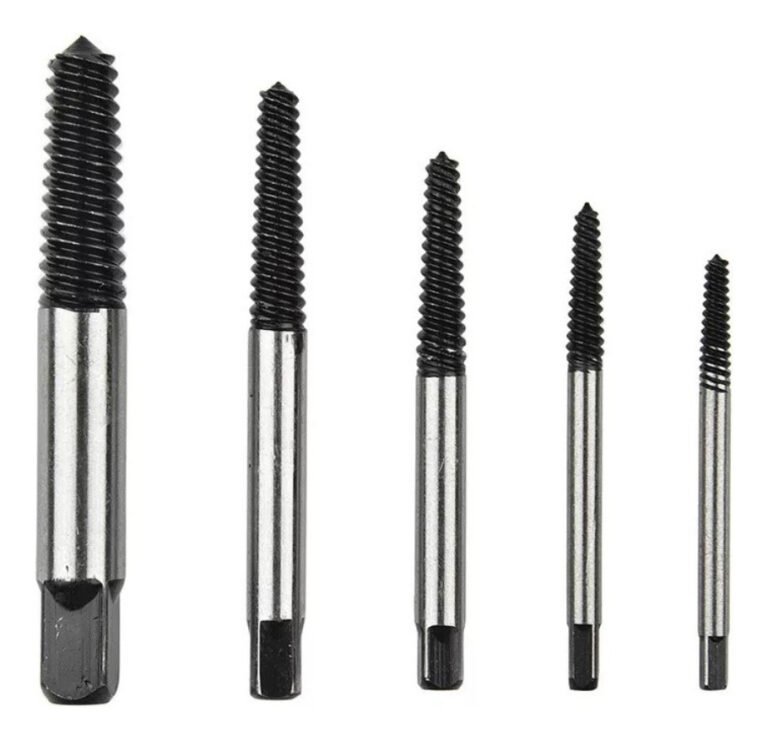 Juego Kit Extractor De Tornillos Pernos De 5 Piezas - Imagen 3