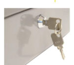 Caja Chica Metálica Seguridad Para Tu Dinero 30 X 24 X 9 Cm - Imagen 2