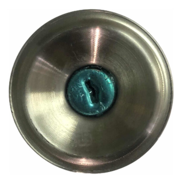 Cerradura Pomo Metálica Para Puerta Importada Con 3 Llaves - Imagen 4