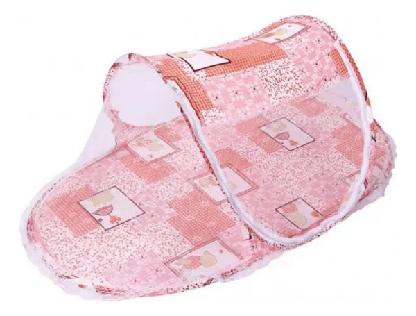 Mosquitero Portátil Ovalado Plegable Bebes Cuna Siesta - Imagen 2