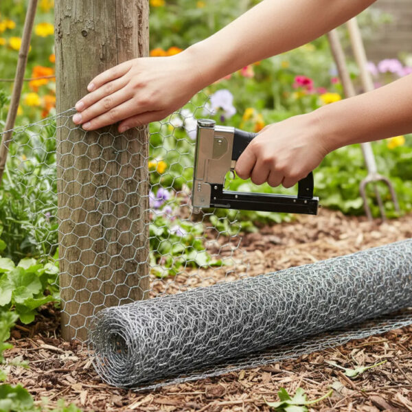 Malla Hexagonal Pollito 25 X 1 Metros De 1/2 Pulgada - Imagen 4