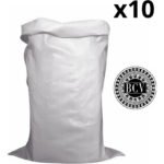 Bolsas Sacos De Escombro Tejido Laminado 90x60cm Pack 10und