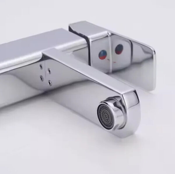 Grifo Griferia Llave Lavamanos Monomando Agua Fría/caliente - Imagen 5