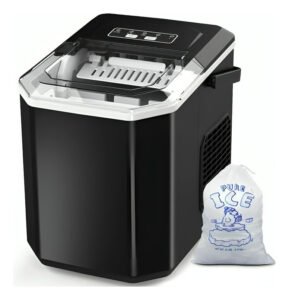 Máquina Hielo Fabricador Hielera 110v 125w 1.2 Litros Cómoda
