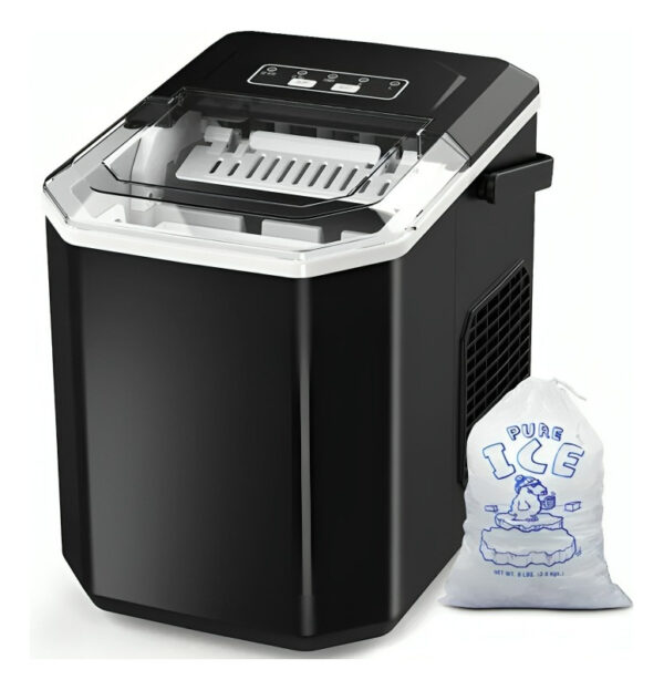 Máquina Hielo Fabricador Hielera 110v 125w 1.2 Litros Cómoda - Imagen 1