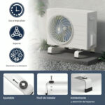 Base Piso Aire Lotus 150kg Gris Oscuro 50x10x8 Cm - Imagen 6