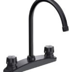 Grifo Llave Fregadero Lavaplato Cocina Elegante Doble Mando