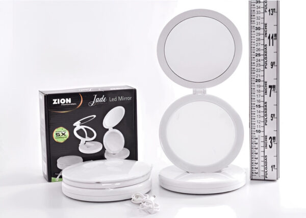 Espejo Plegable Portátil Con Luces Led Maquillaje - Imagen 2