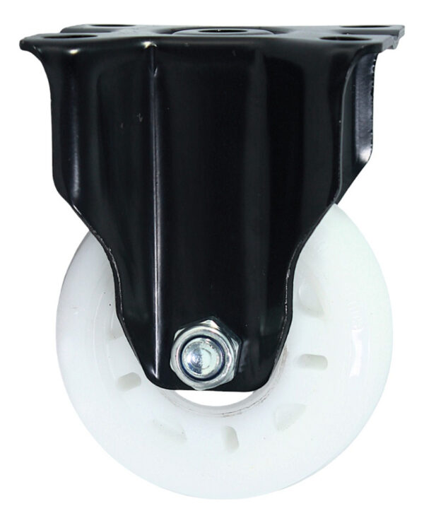 Rueda Fija 4pLG Industrial Mueble Base Acero 200kg - Imagen 1
