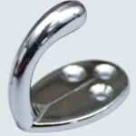 Gancho Para Ropa De Acero Para Pared Cromado X 2 Unidades - Imagen 3