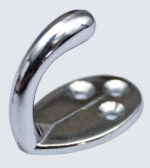 Gancho Para Ropa De Acero Para Pared Cromado X 2 Unidades - Imagen 3