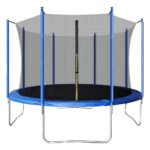 Trampolín Cama Elástica Familiar Fiesta Niños 2.44m X 2.05m