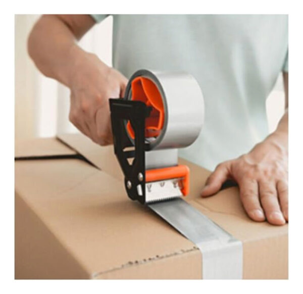 Cinta Teipe Tirro Plomo Gris 10mt X 5cm - Imagen 3